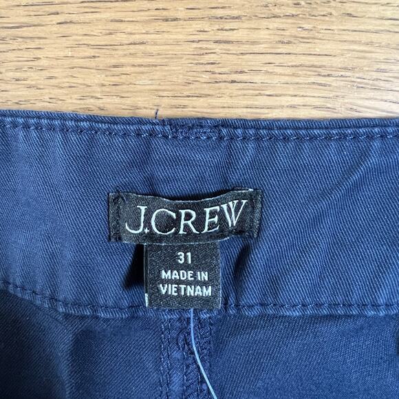 J. Crew‎ Womens Sailor Heritage Chino Pant Navy Size 31 Preppy Capsule Wardrobe - Picture 3 of 7